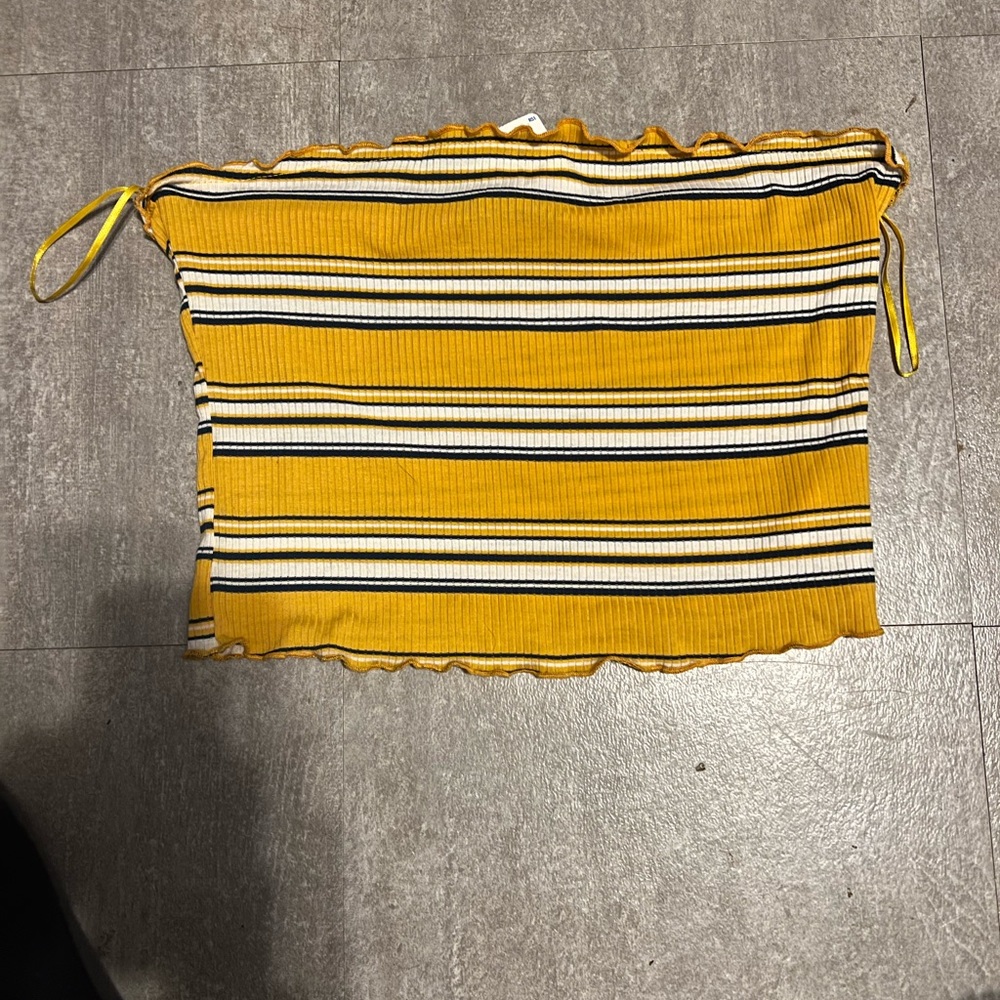 Yellow Tube Top